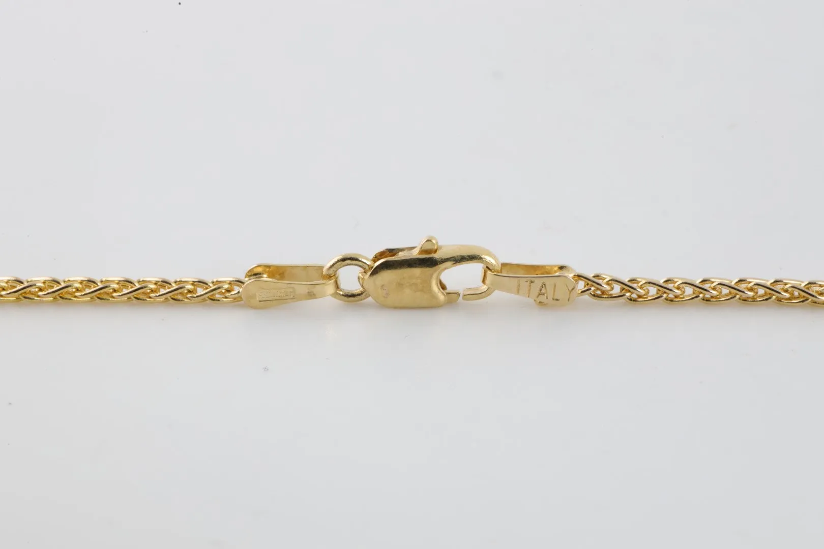 24" 14k Yellow Gold Wheat Chain (6.65g.)