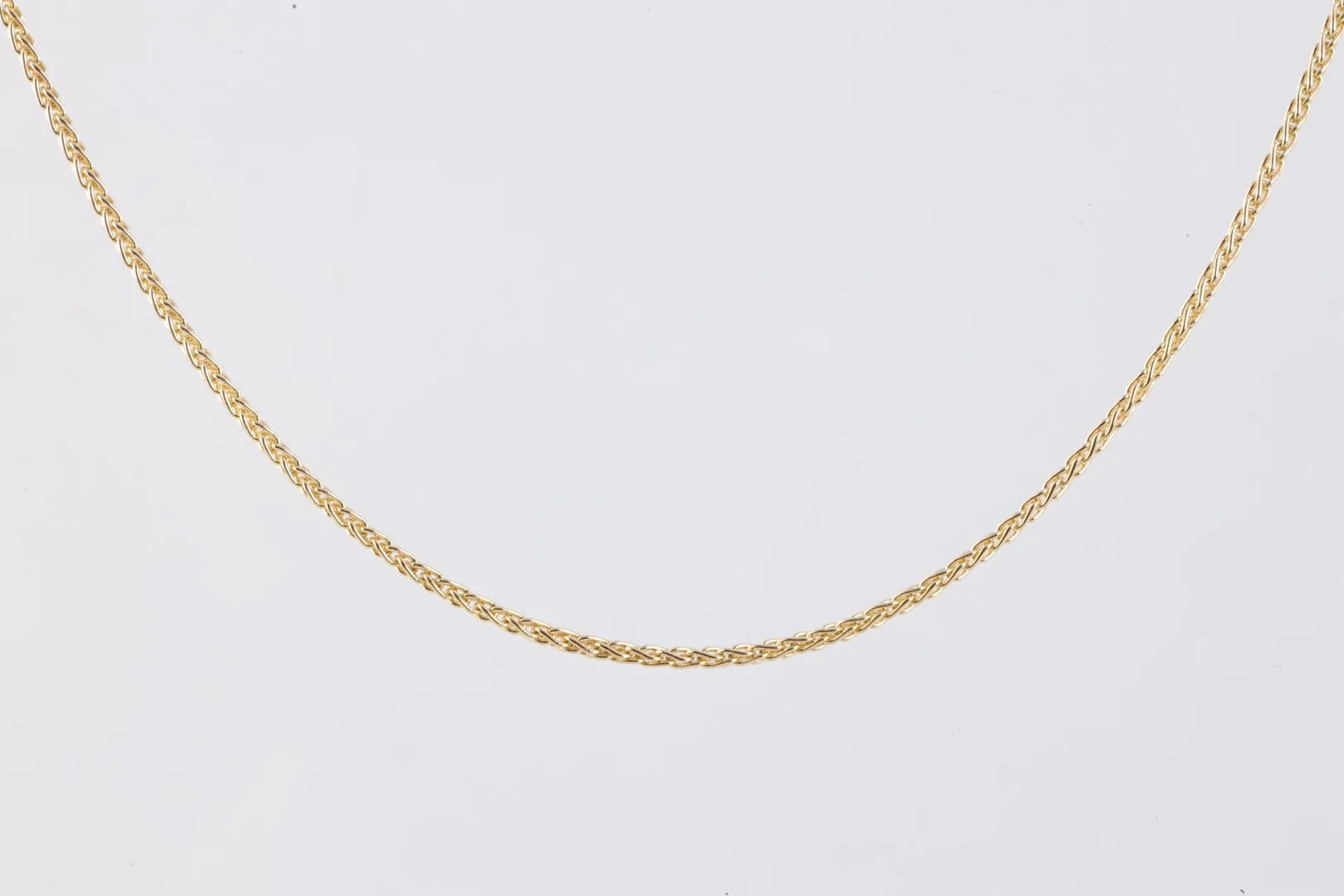 24" 14k Yellow Gold Wheat Chain (6.65g.)