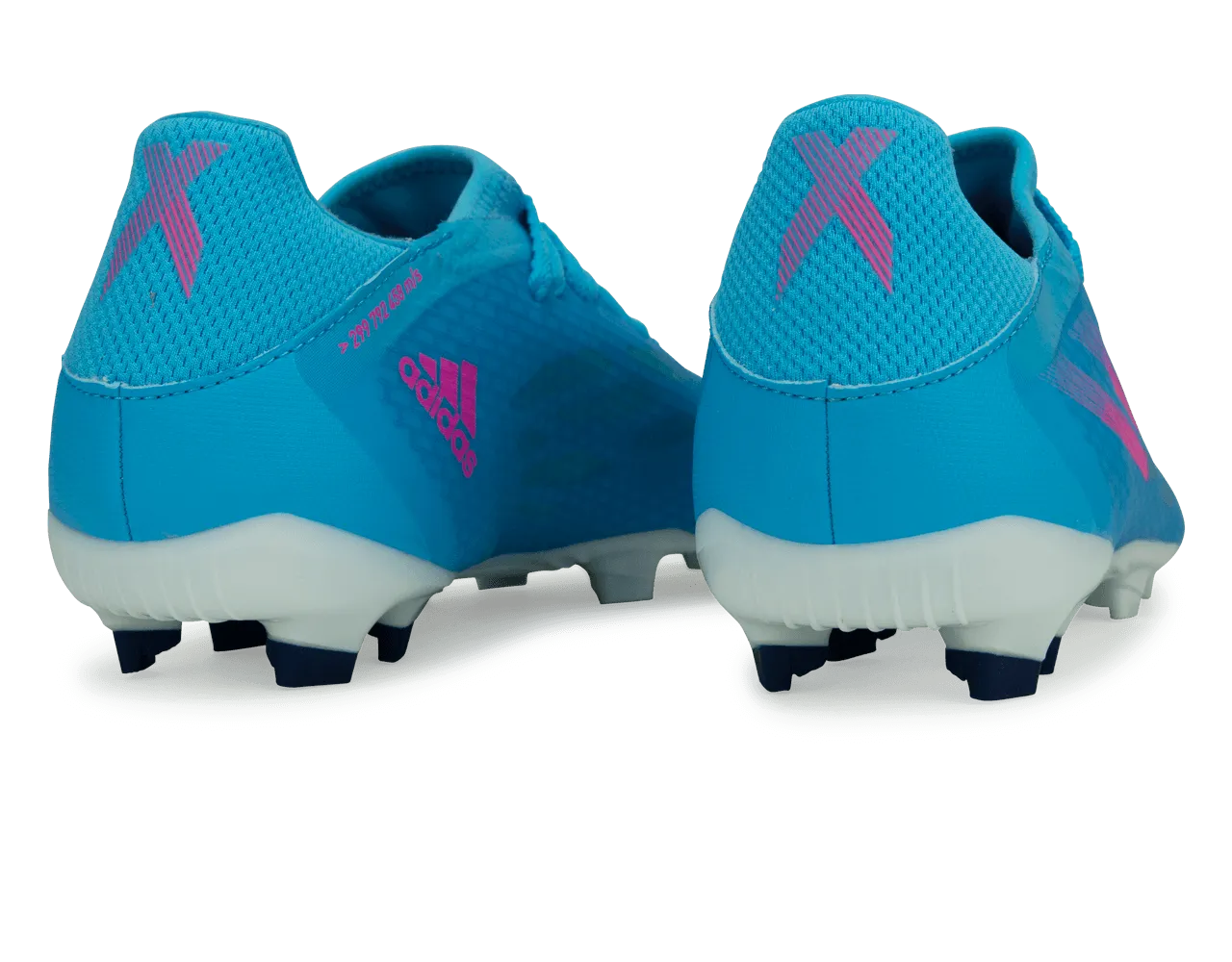 adidas Men's X Speedflow.3 FG Sky Blue/Pink/White