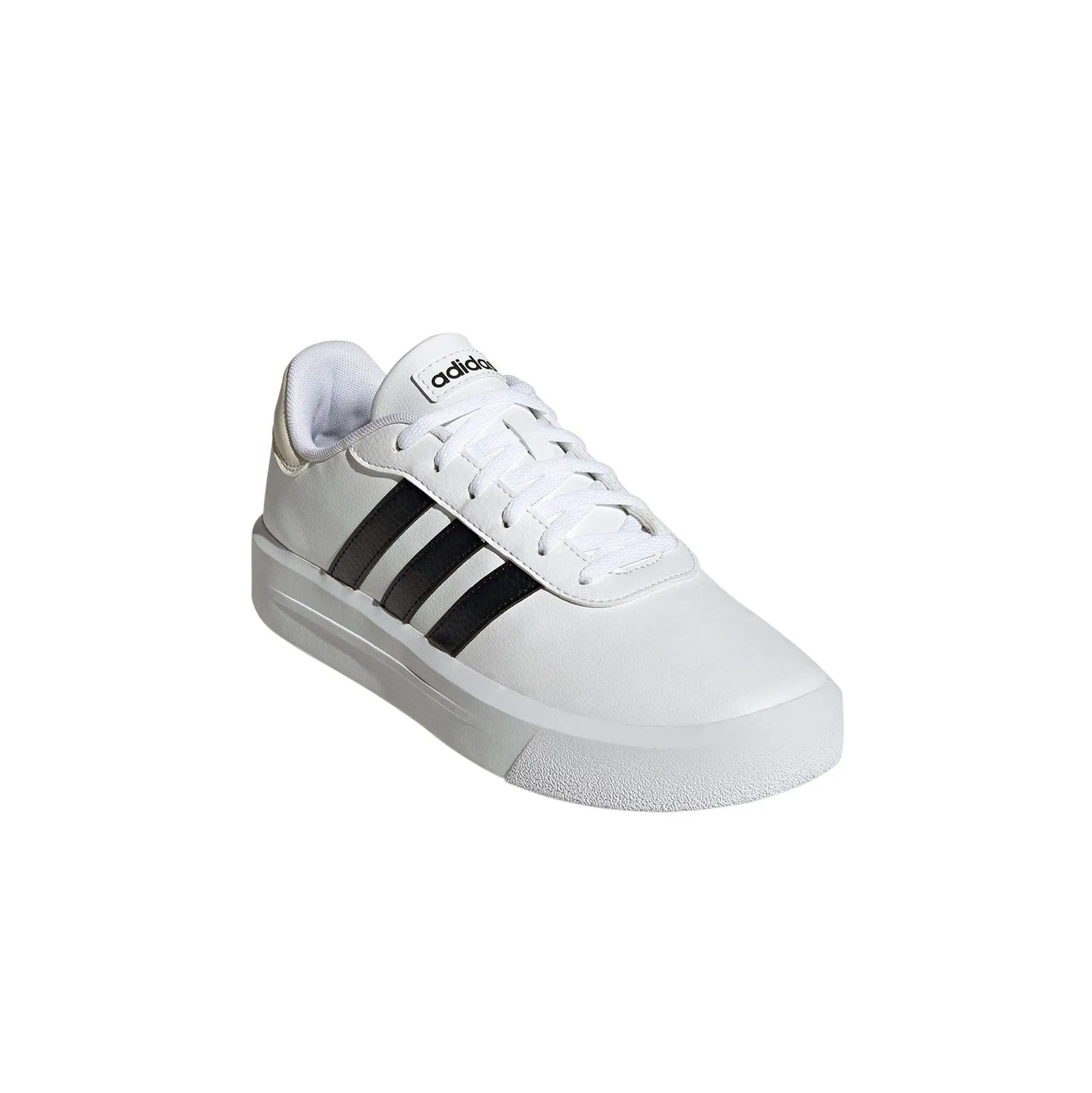 Adidas women's sneakers with wedge Court Platform HQ4532 white black