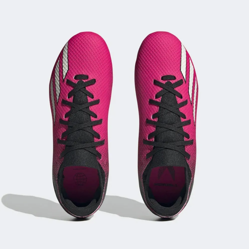 Adidas X Speedportal.3 FG Jnr Football Boots (Pink/Black/White)