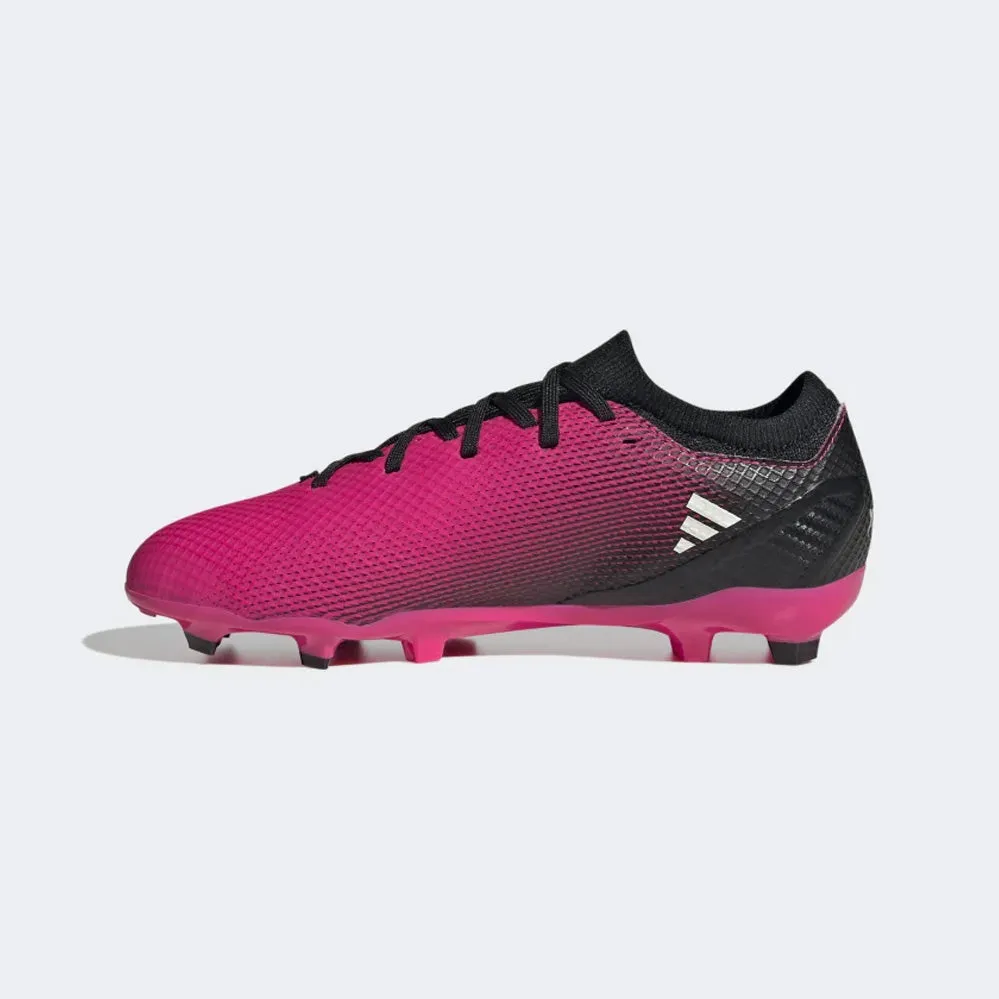 Adidas X Speedportal.3 FG Jnr Football Boots (Pink/Black/White)