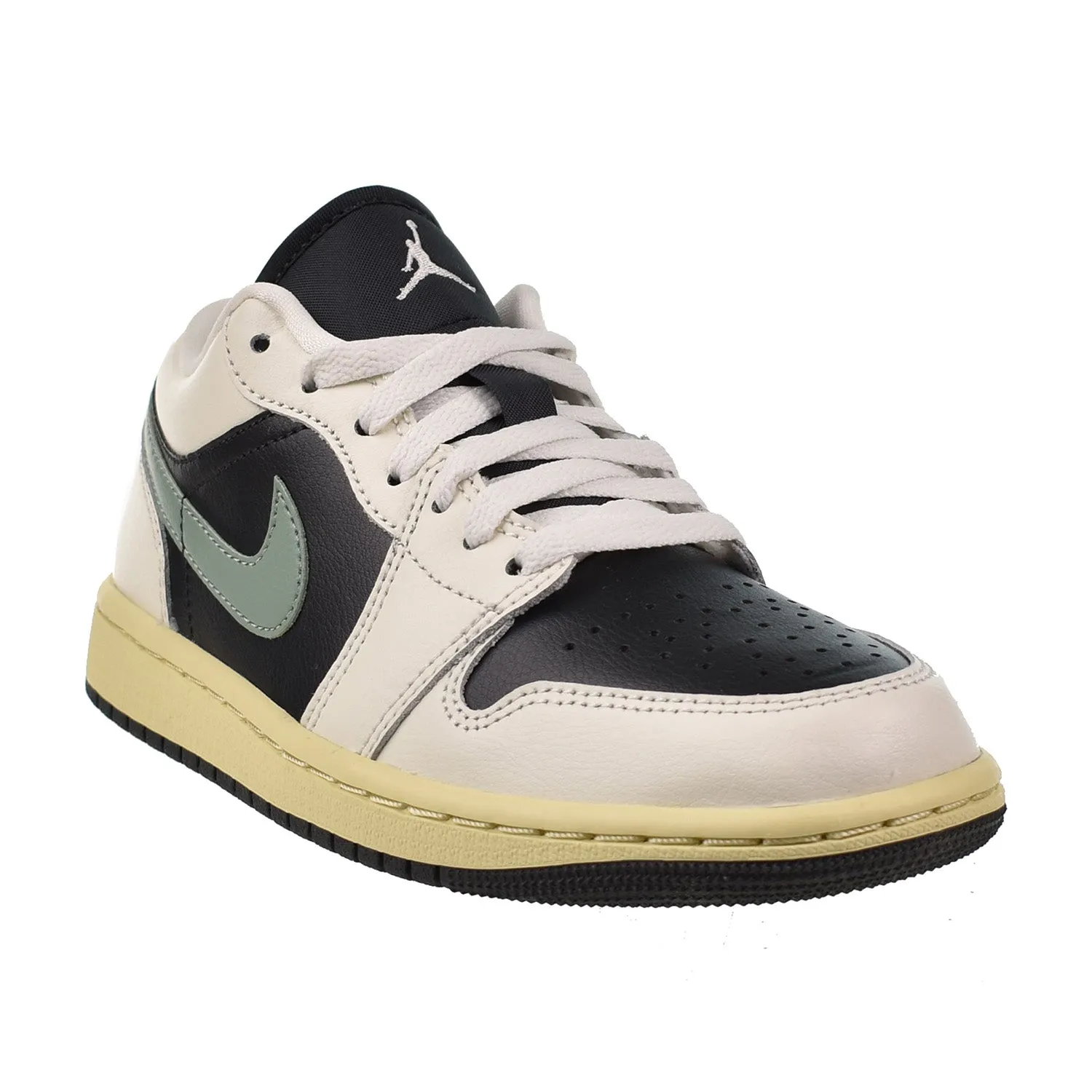 Air Jordan 1 Low Women's Shoes Anthracite-Jade Smoke