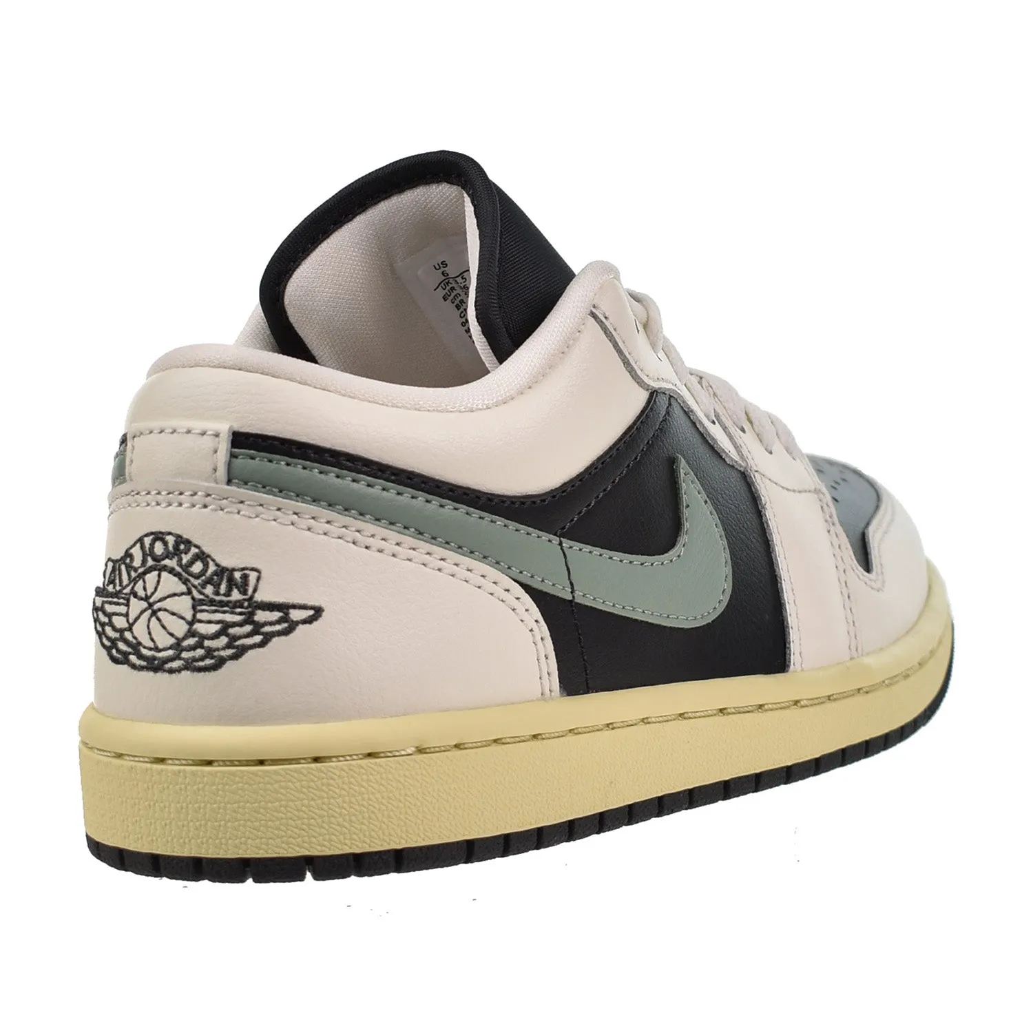 Air Jordan 1 Low Women's Shoes Anthracite-Jade Smoke