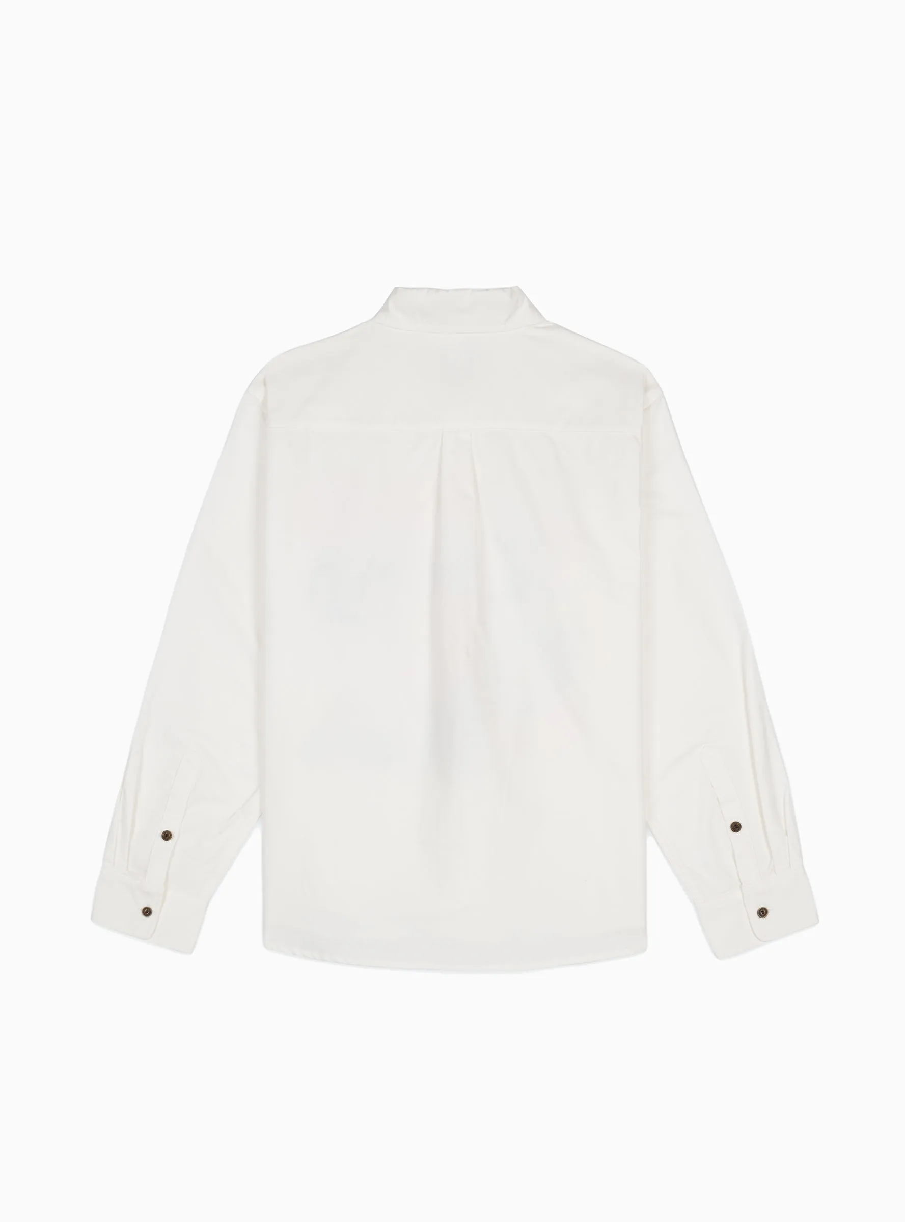 Alfie Cotton Oxford Shirt White