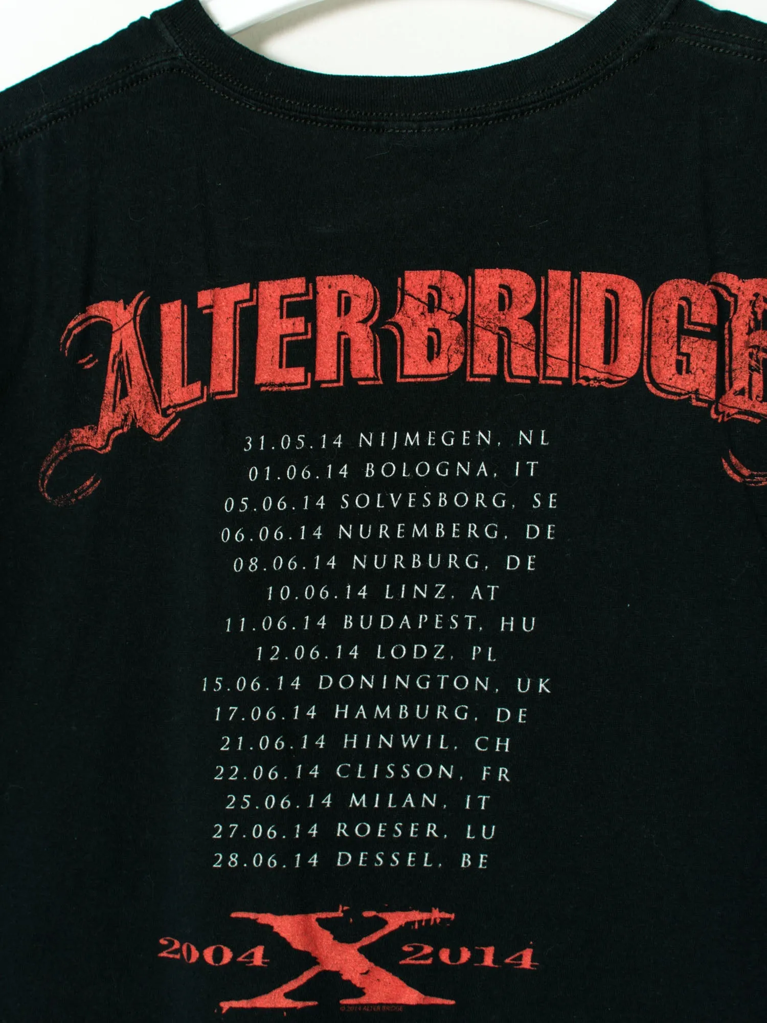 Alter Bridge Black Cotton Tee