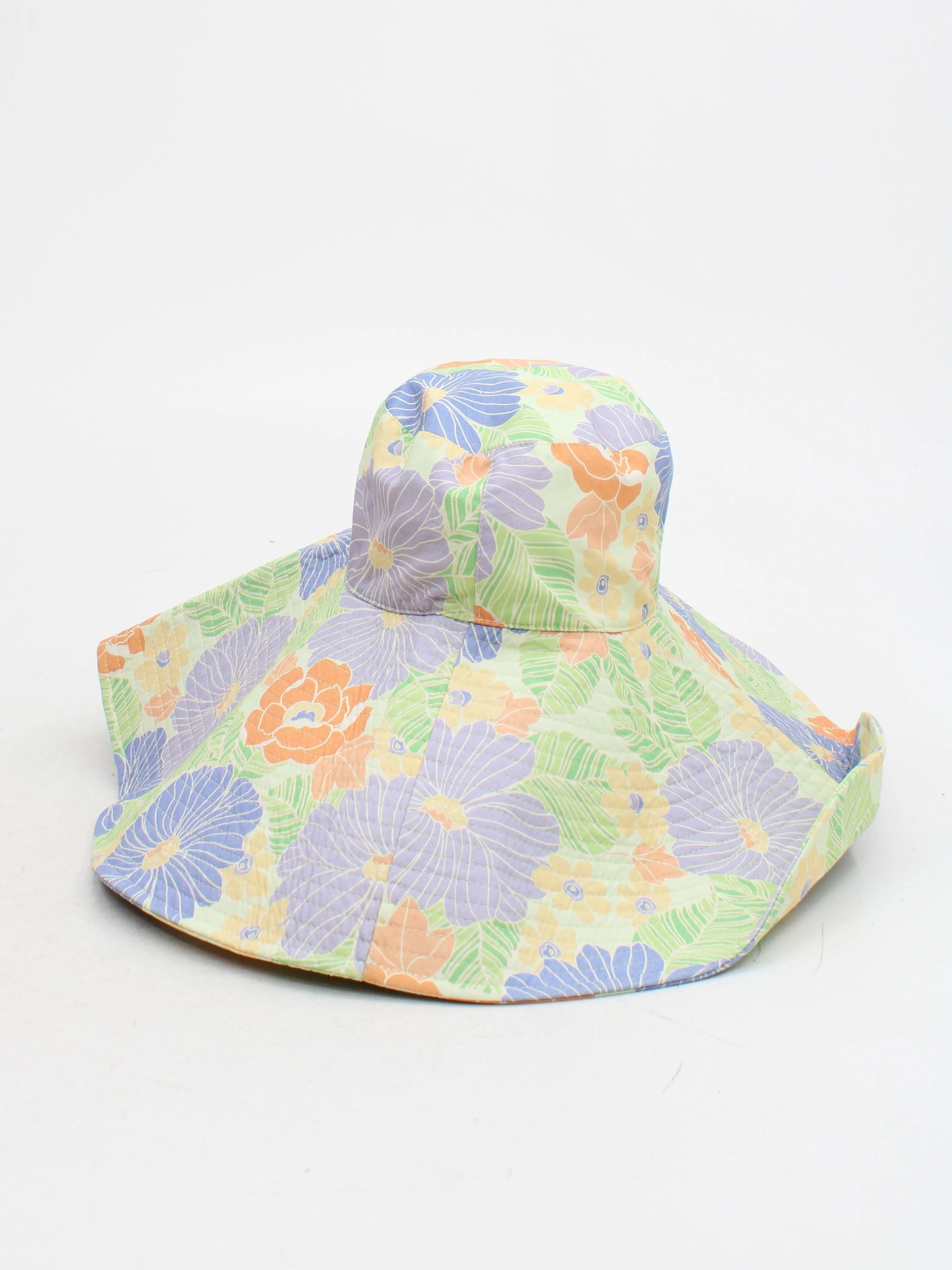 & Other Stories Women's Hat L Green 100% Cotton