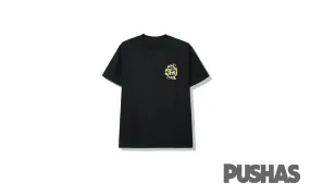 Anti Social Social Club x Fragment Yellow Bolt T-Shirt FW19 'Black'