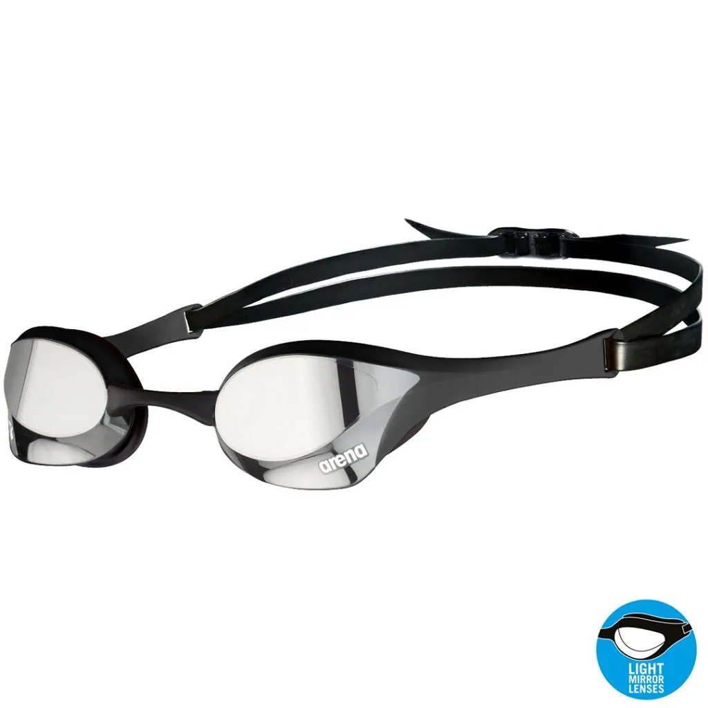 Arena Cobra Ultra Swipe Mirror Racing Goggle | Silver-Black