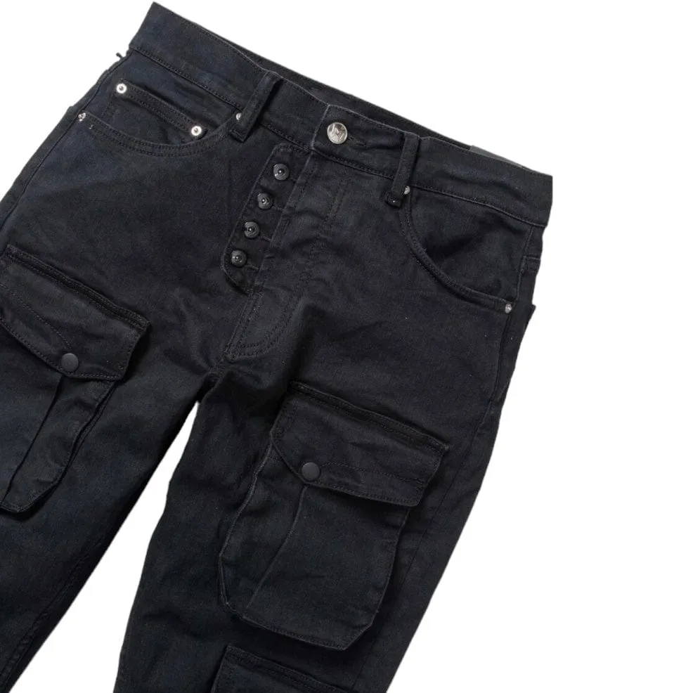 ArtMeetsChaos Paradise Rd. Denim (Black) AMC891