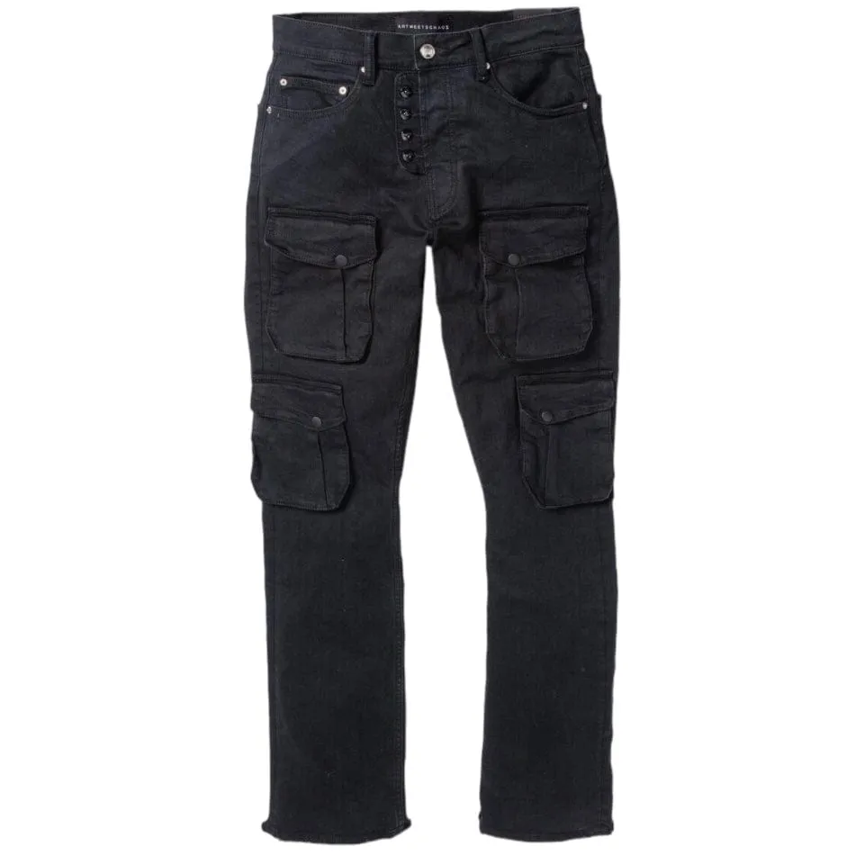 ArtMeetsChaos Paradise Rd. Denim (Black) AMC891