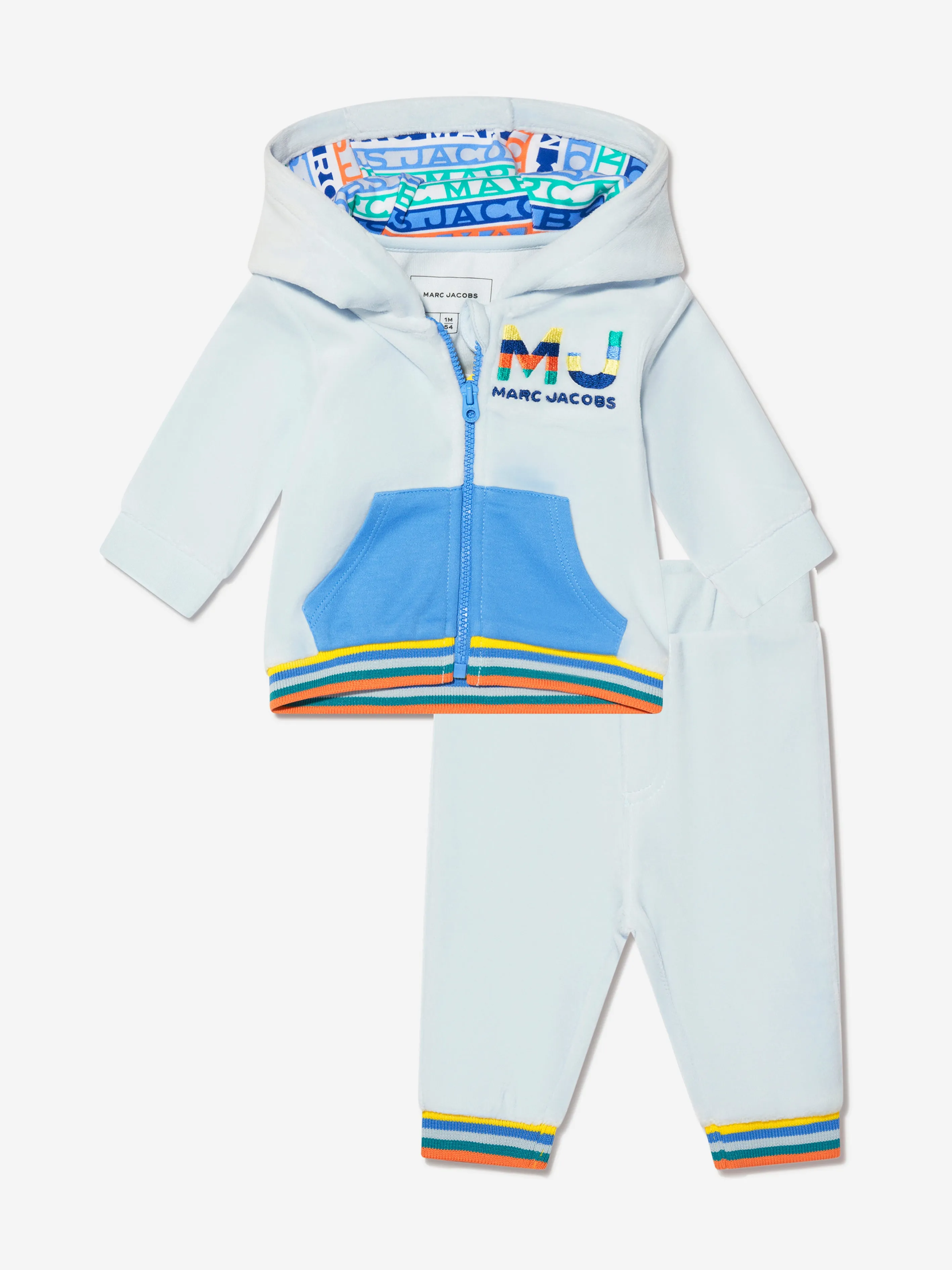 Baby Boys 3 Piece Tracksuit Set in Blue