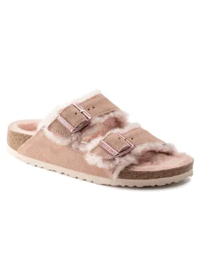 Birkenstock Arizona Shearling Suede 1020389 Light Rose