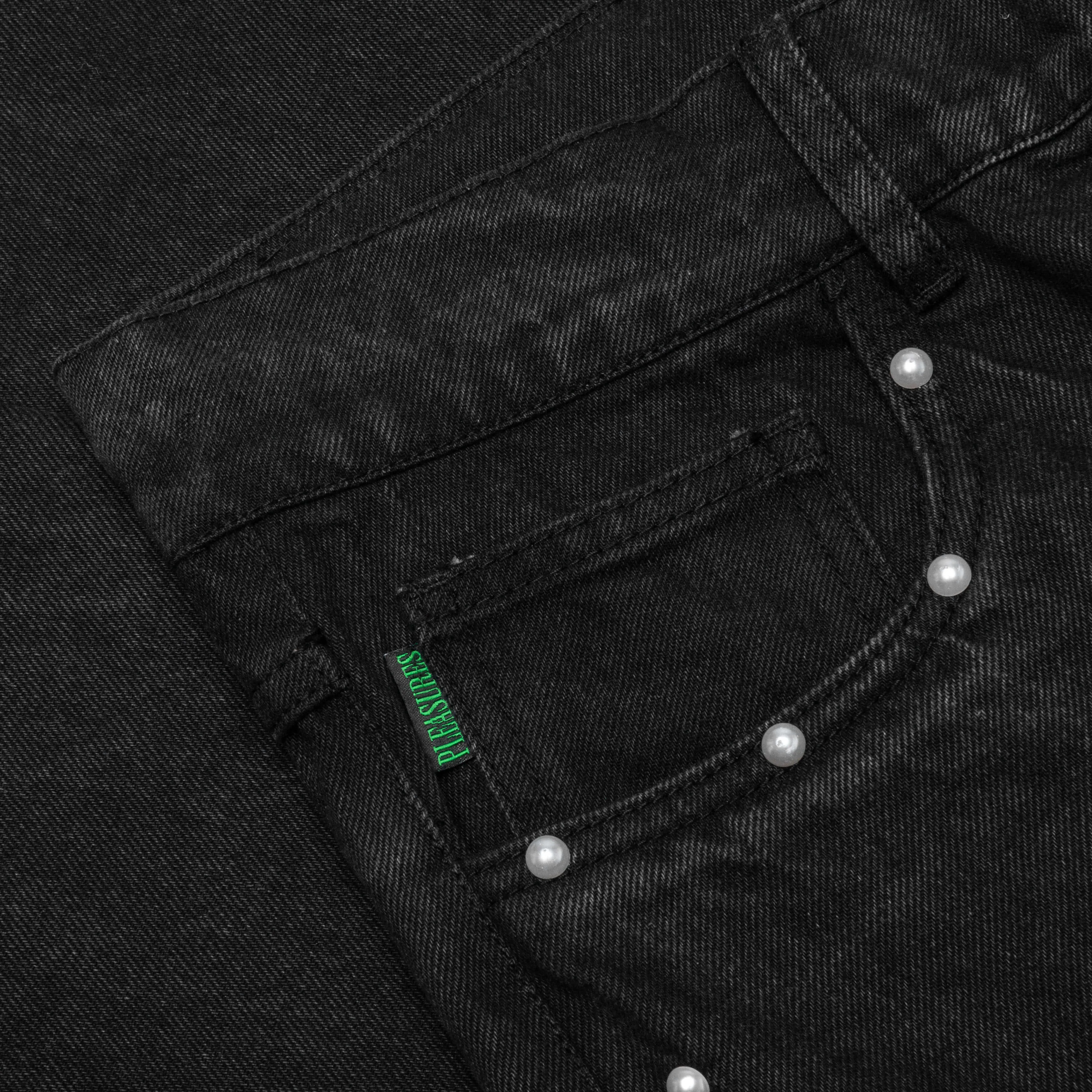 Bling 5 Pocket Denim - Black