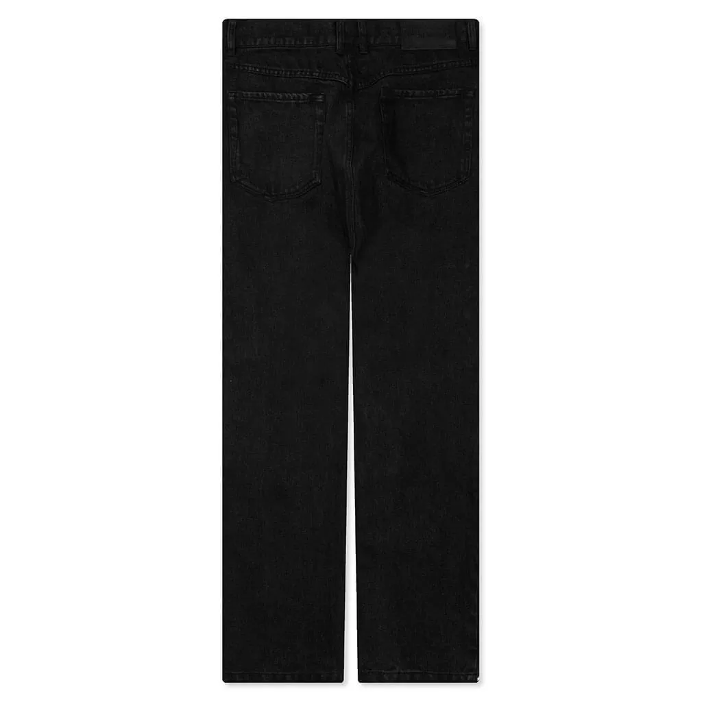 Bling 5 Pocket Denim - Black