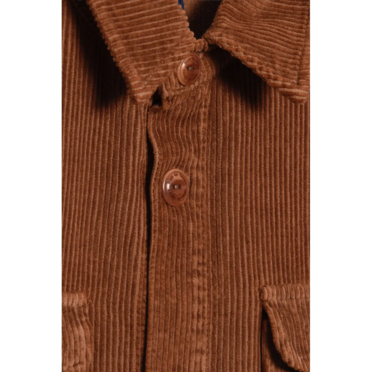 Blue de Genes Bruno Gamze Overshirt rusty