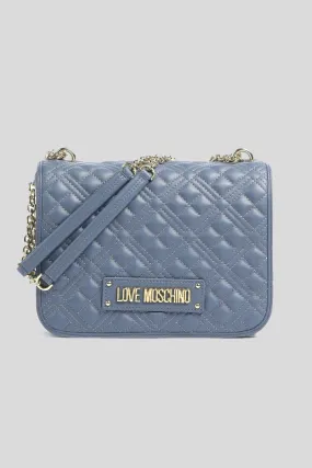 Borsa Quilted Pu - Denim