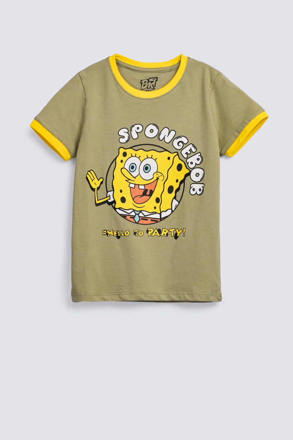 BOYS SPONGEBOB PRINT TEE