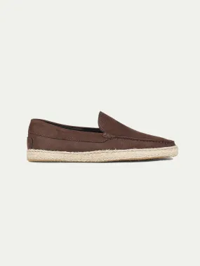 Brown Nubuck Seaside Loafer