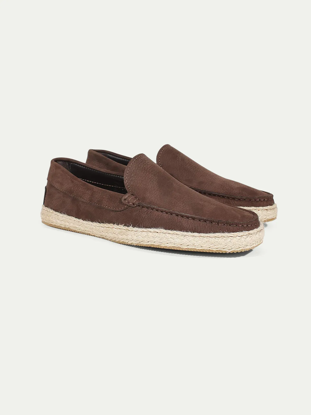 Brown Nubuck Seaside Loafer