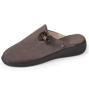 Chaussons mules Femme Talon Nud Taupe