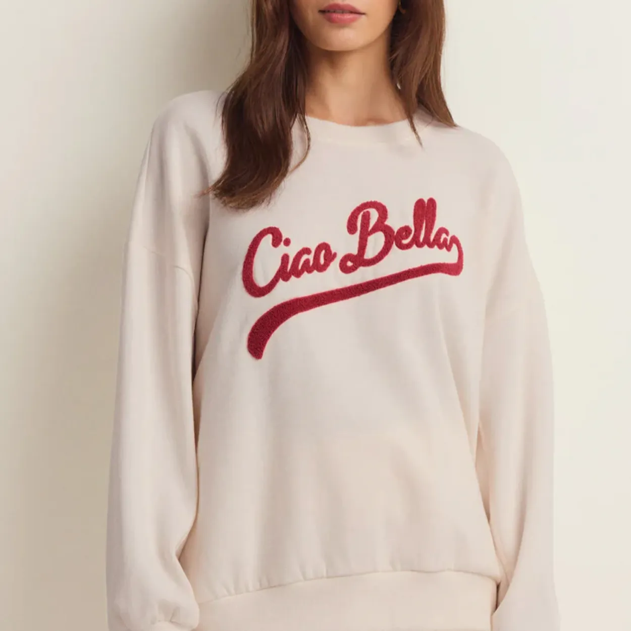 Ciao Bella Sweatshirt (Ice)