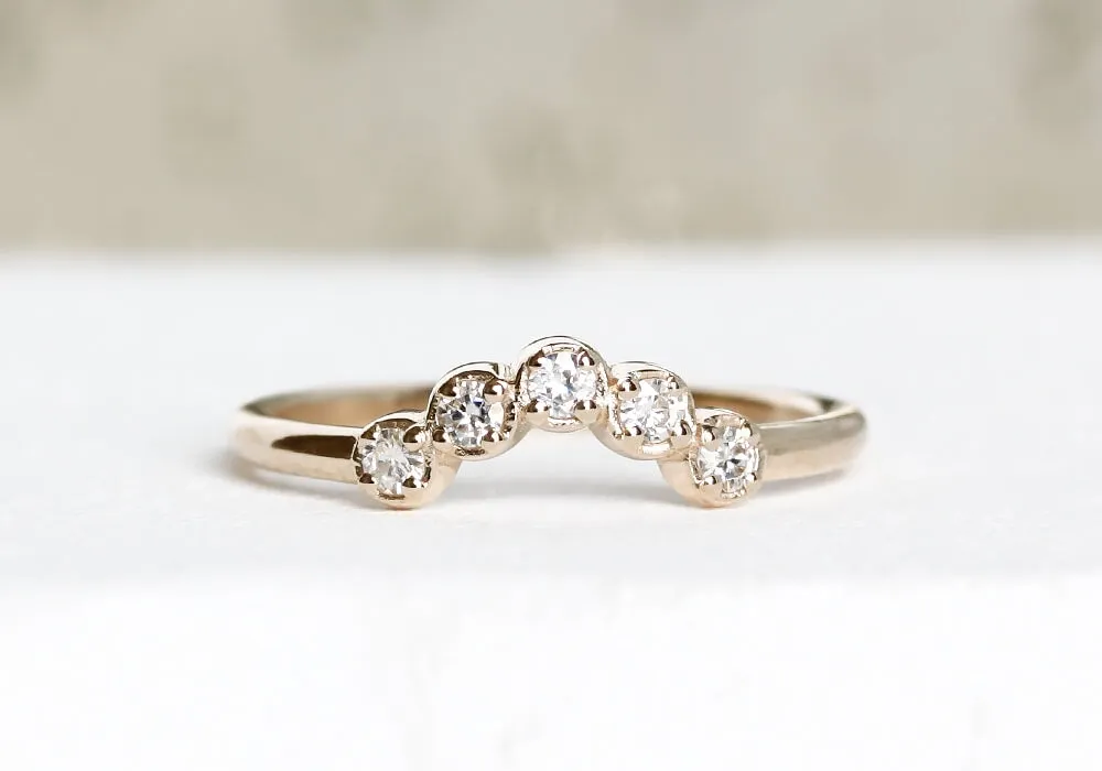 Cinq Diamond Ring