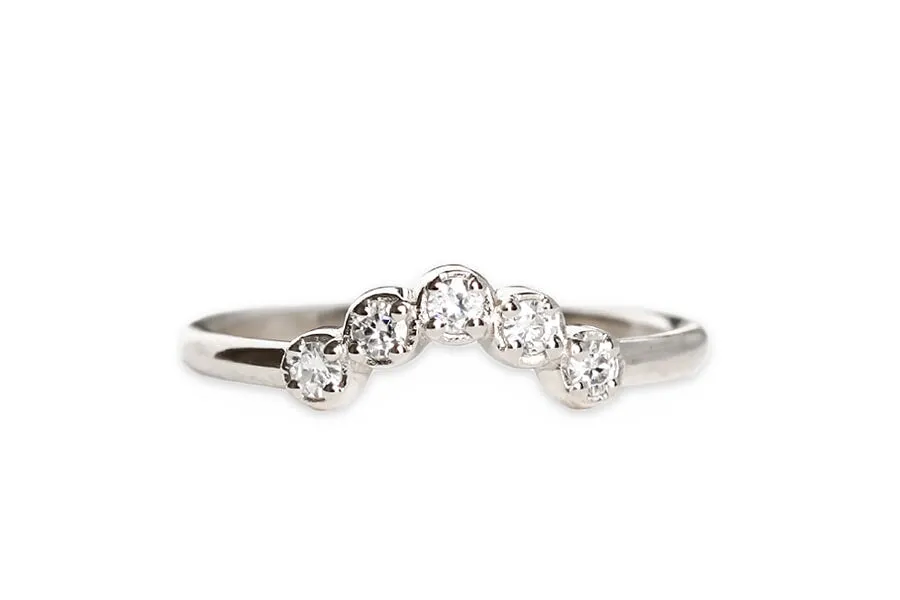 Cinq Diamond Ring