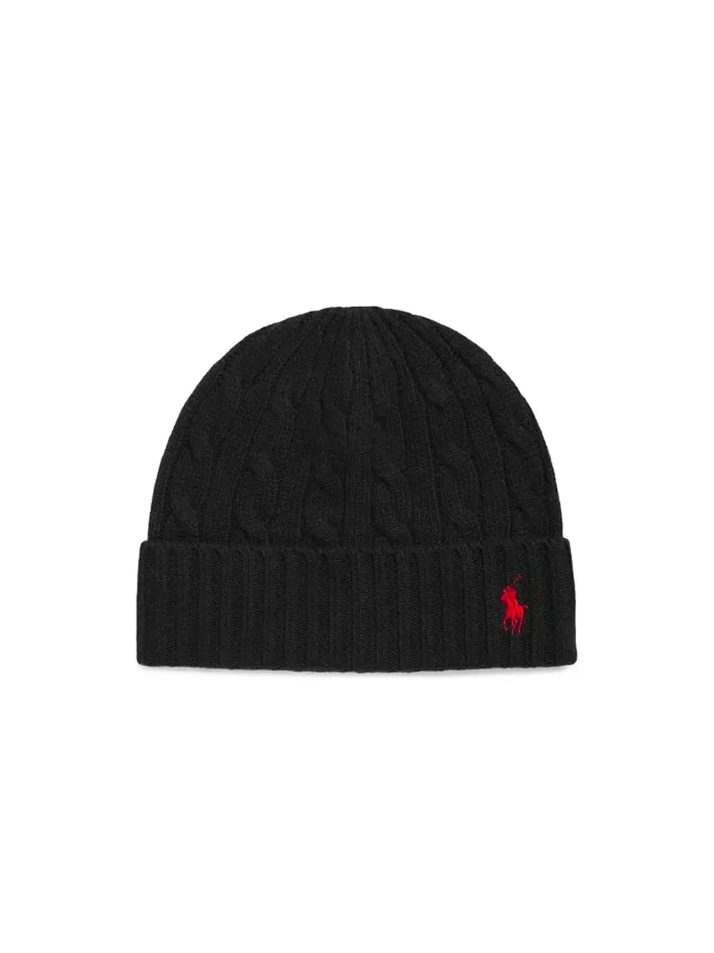 Classic Cable Beanie - Black