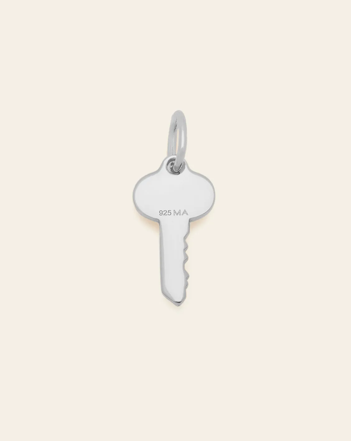 Classic Key Pendant - Sterling Silver