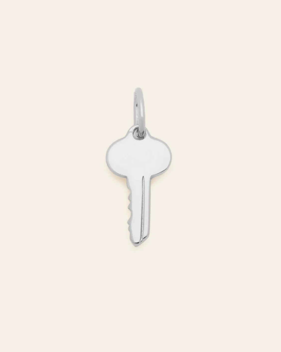 Classic Key Pendant - Sterling Silver