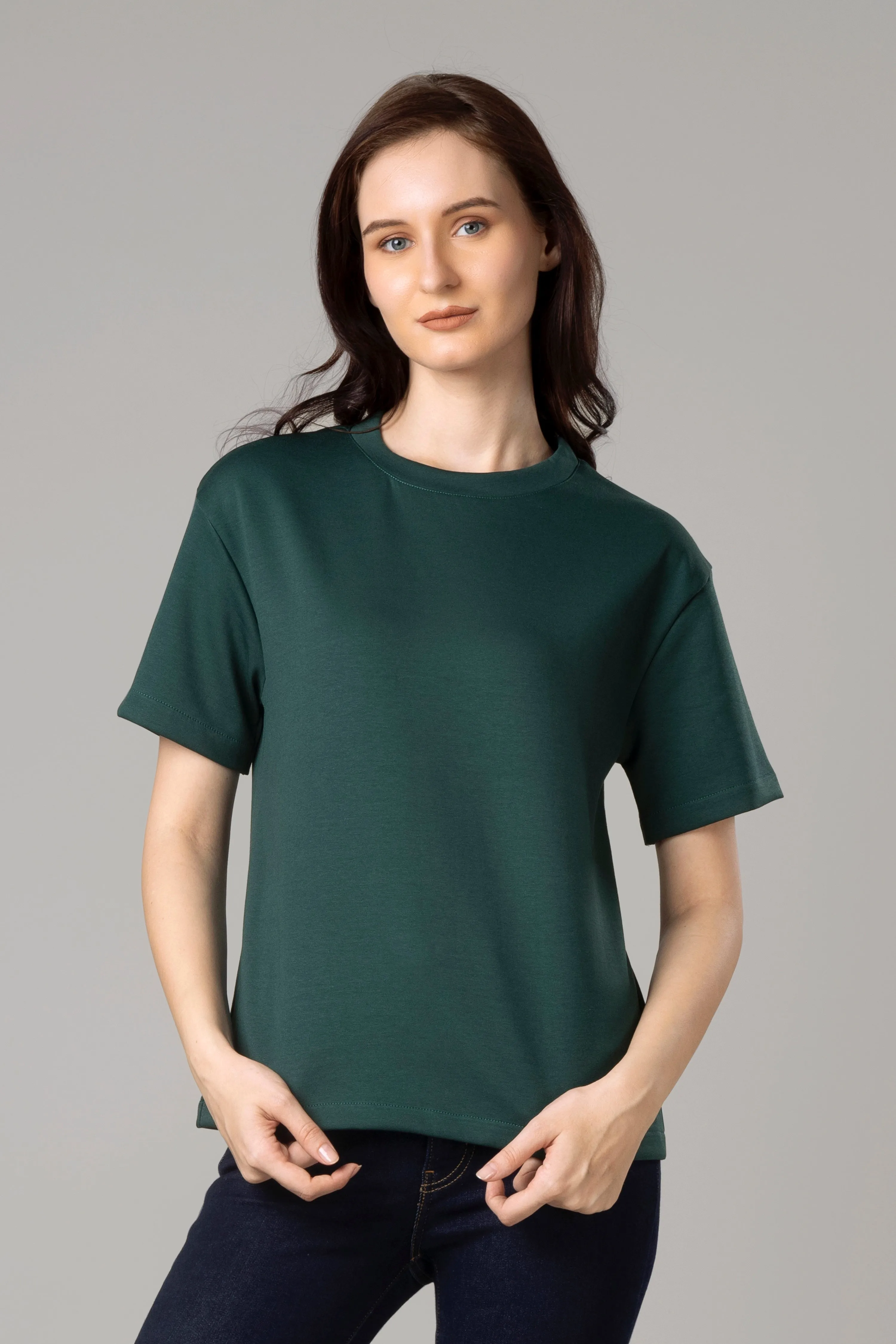 Classic Plain T-Shirt For Women