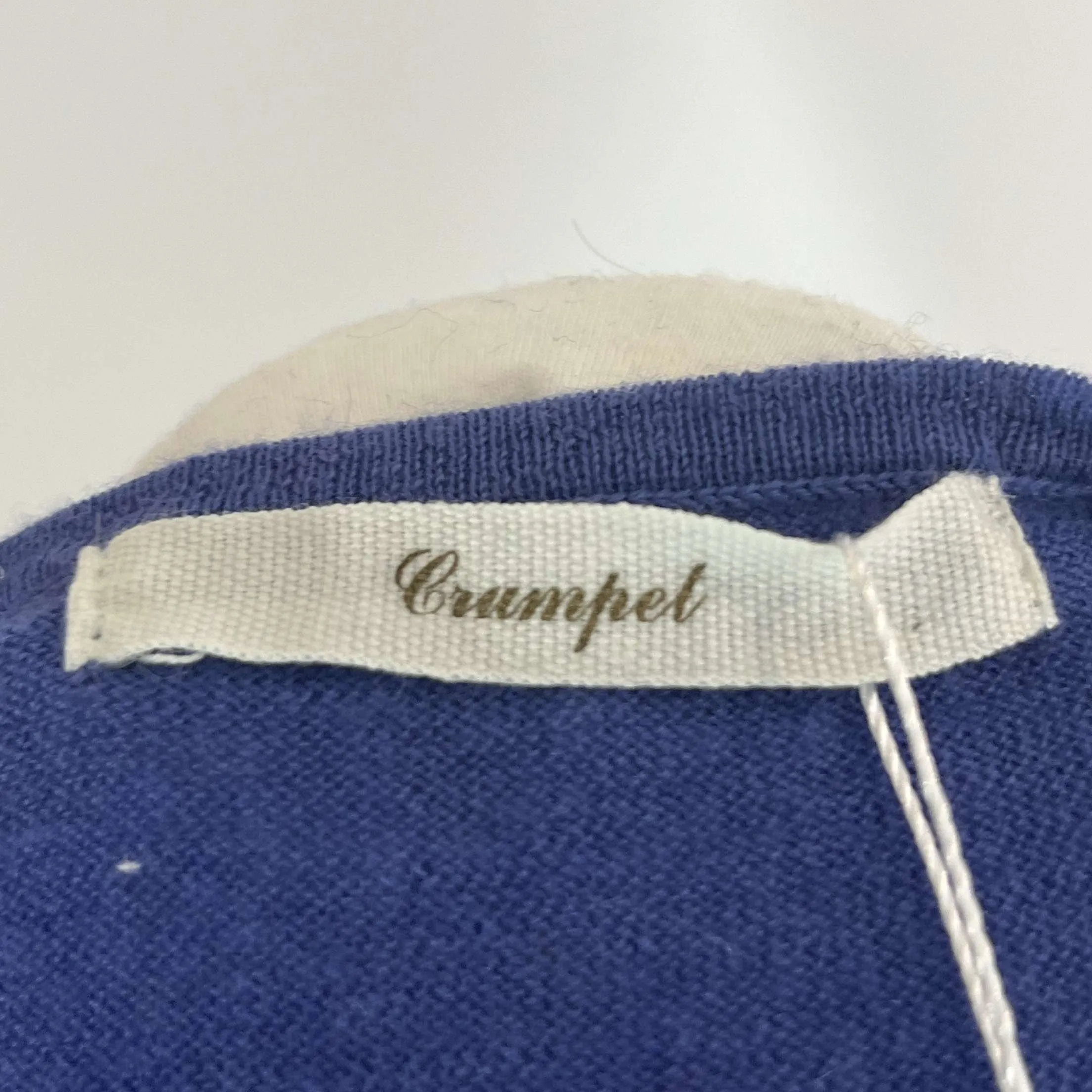 Crumpet Cornflower Superfine Cashmere Sweater M