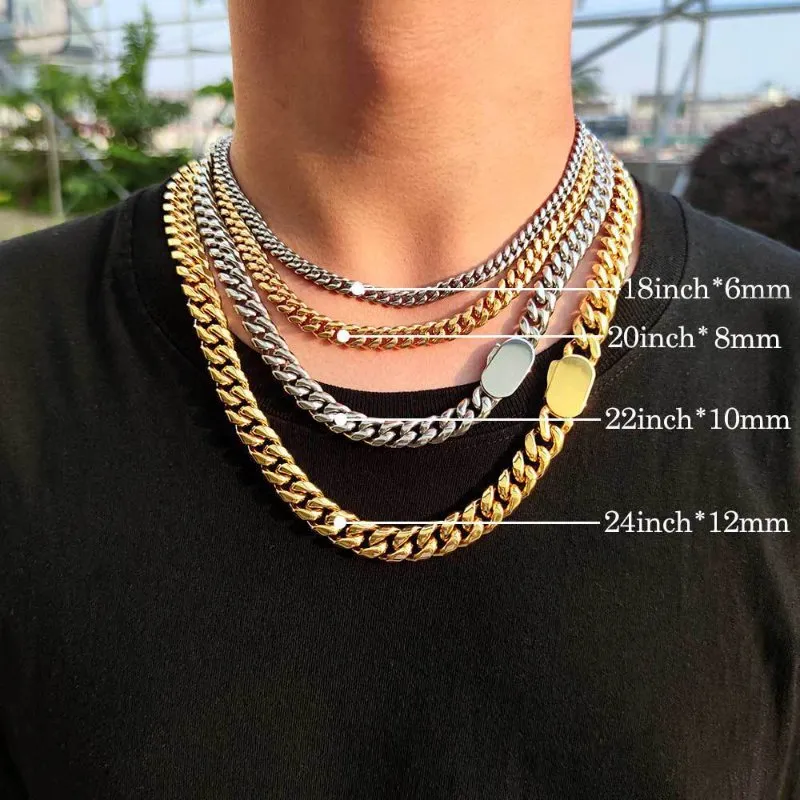 【Custom】6-12mm Cuban Chain