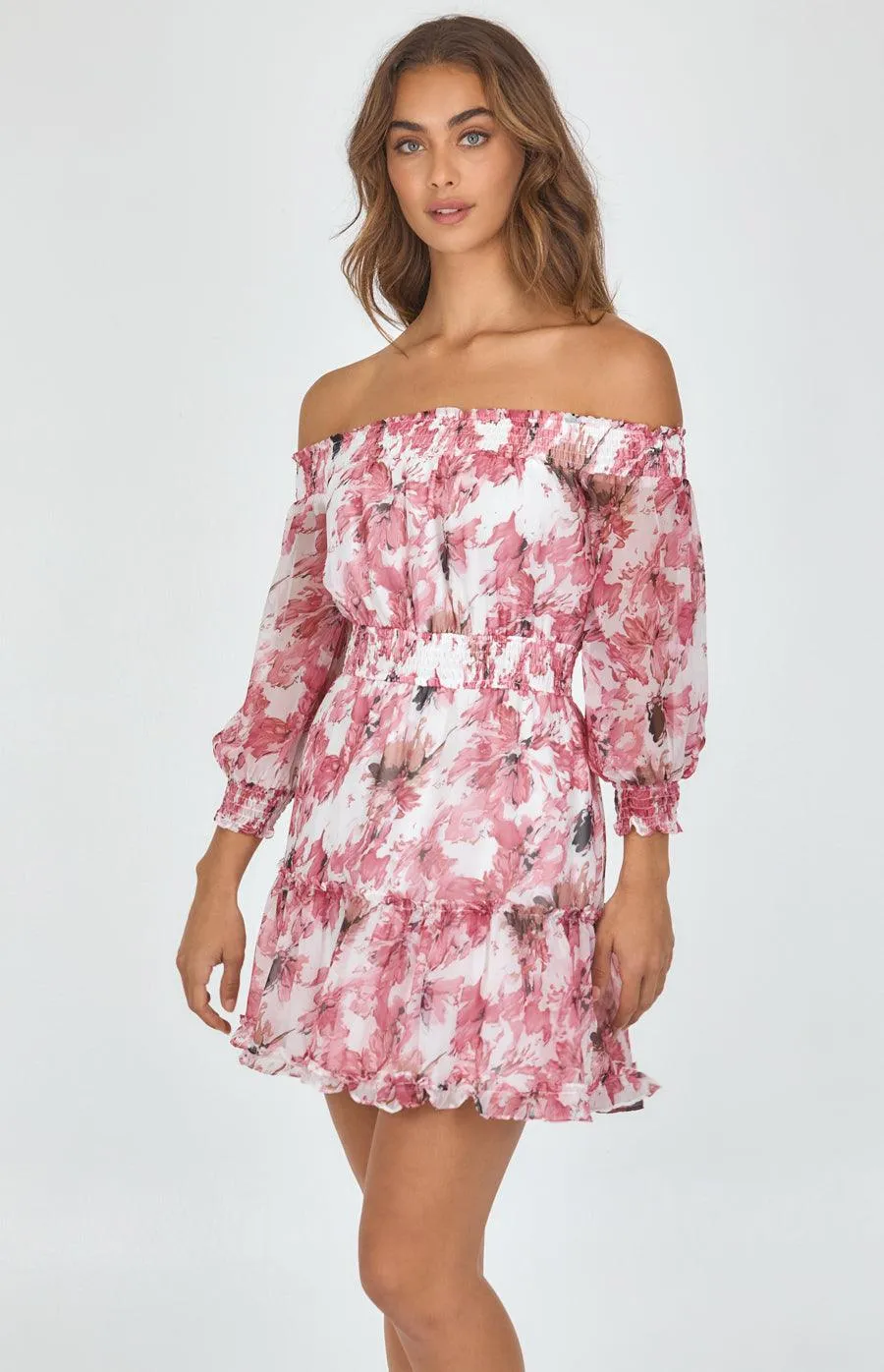 Donna Dress - Rose Floral