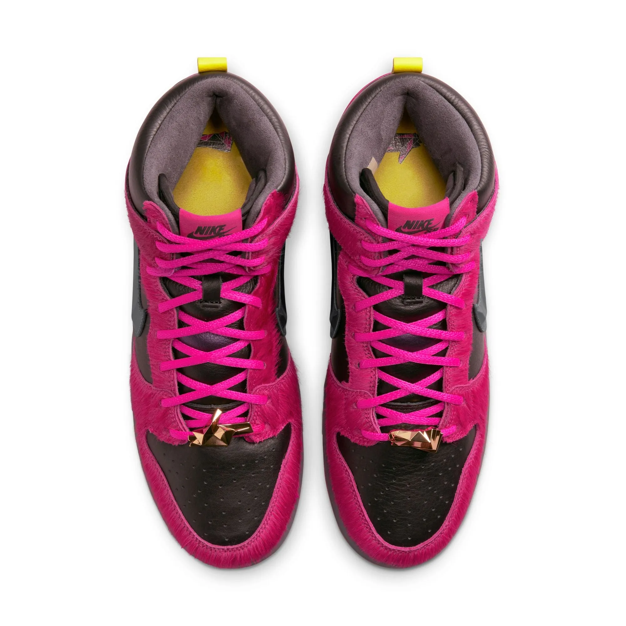 DUNK HIGH X RUN THE JEWELS ACTIVE PINK / BLACK - METALLIC GOLD