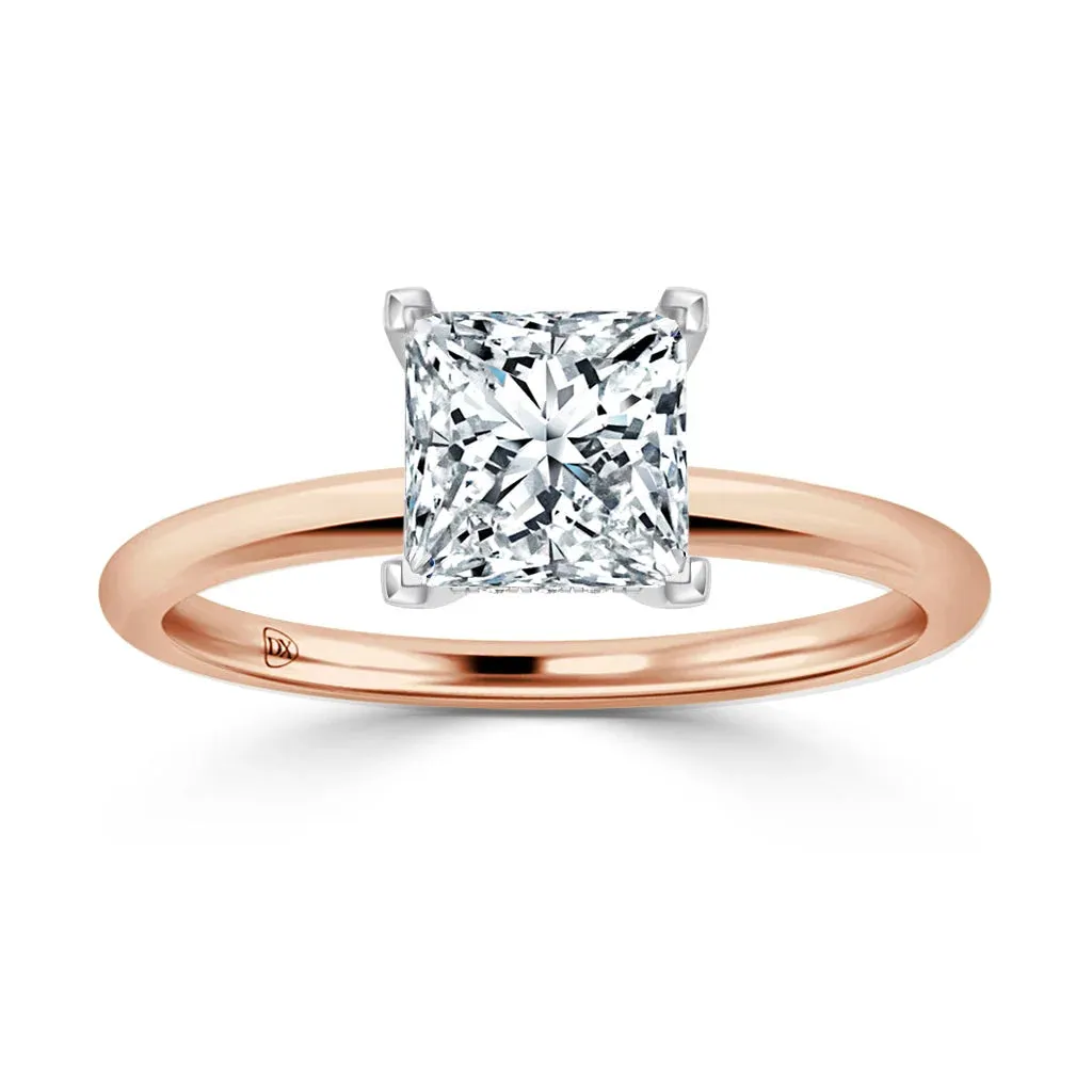 Edith - 18ct Rose Gold - Princess