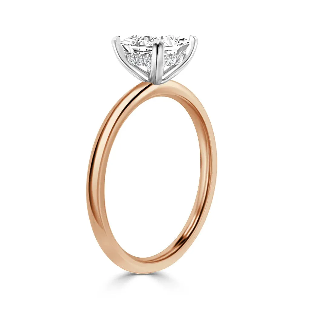 Edith - 18ct Rose Gold - Princess