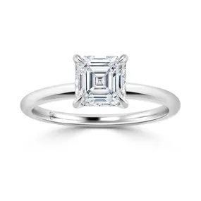 Edith - Platinum - Asscher