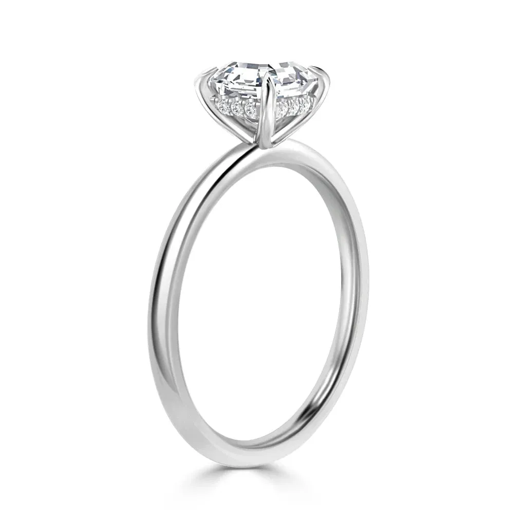 Edith - Platinum - Asscher