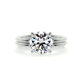 Eloise Diamond Bridal Set -14K White Gold