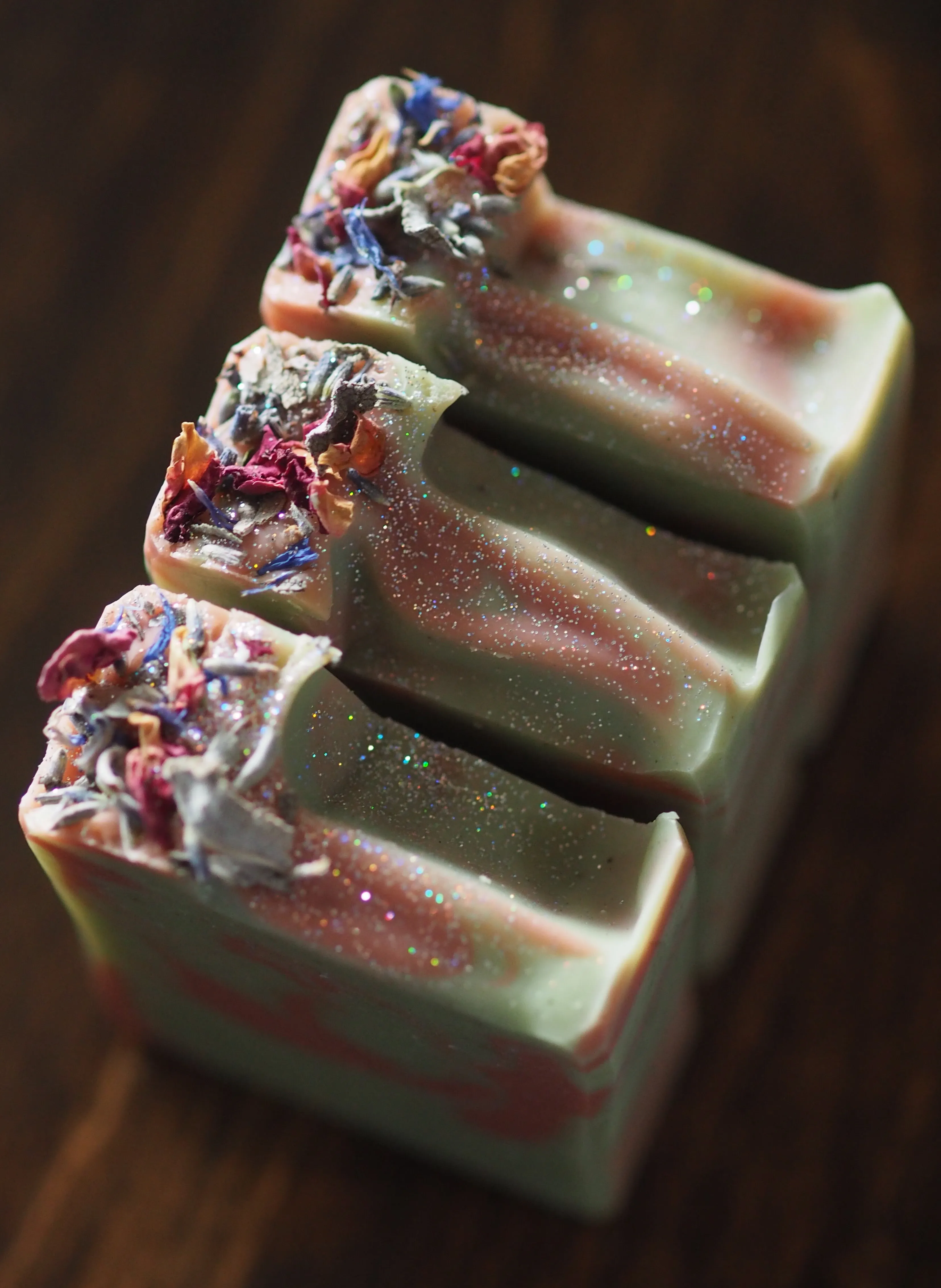 Enchanted Garden - Garden Herbs, Florals & Citrus - Handmade Vegan Soap