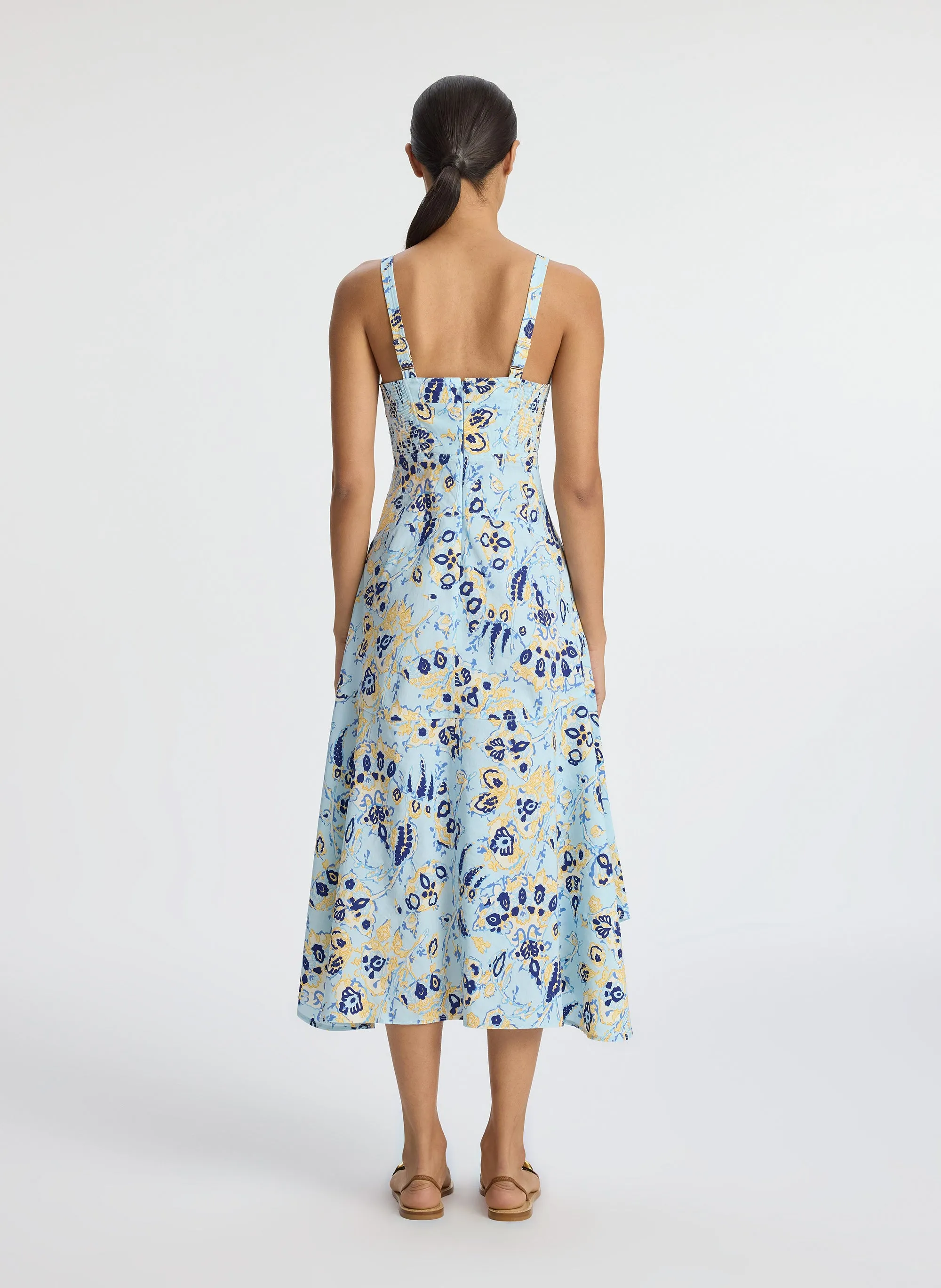 Harlow Linen Midi Dress