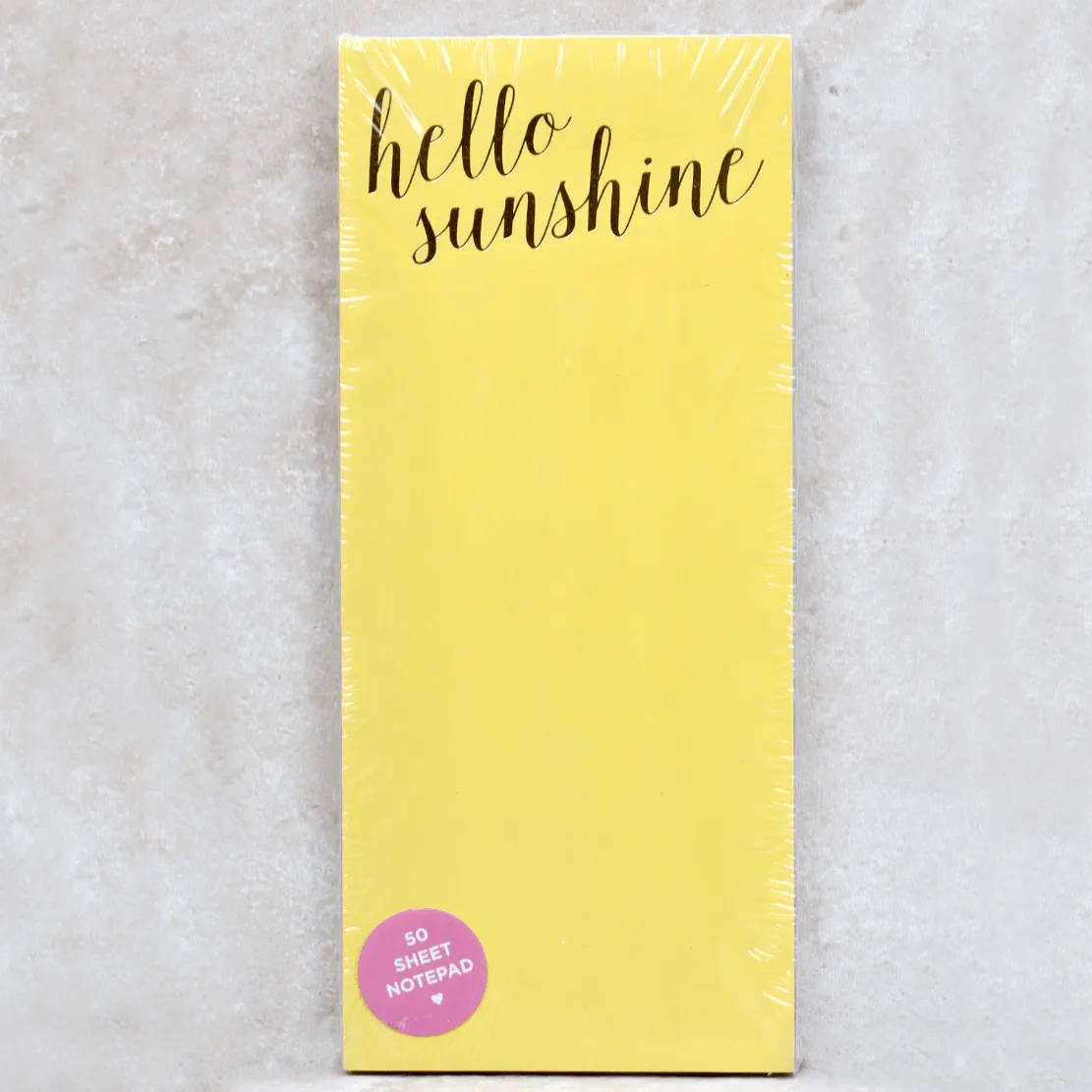 Hello Sunshine Magnetic Notepad