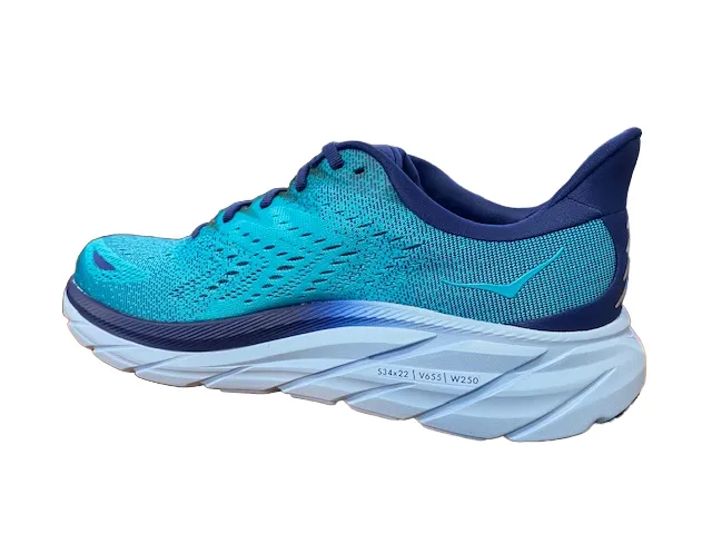 Hoka One One men's running shoe M Clifton 8 1119393/BBSB bellwether blue-scuba blue 