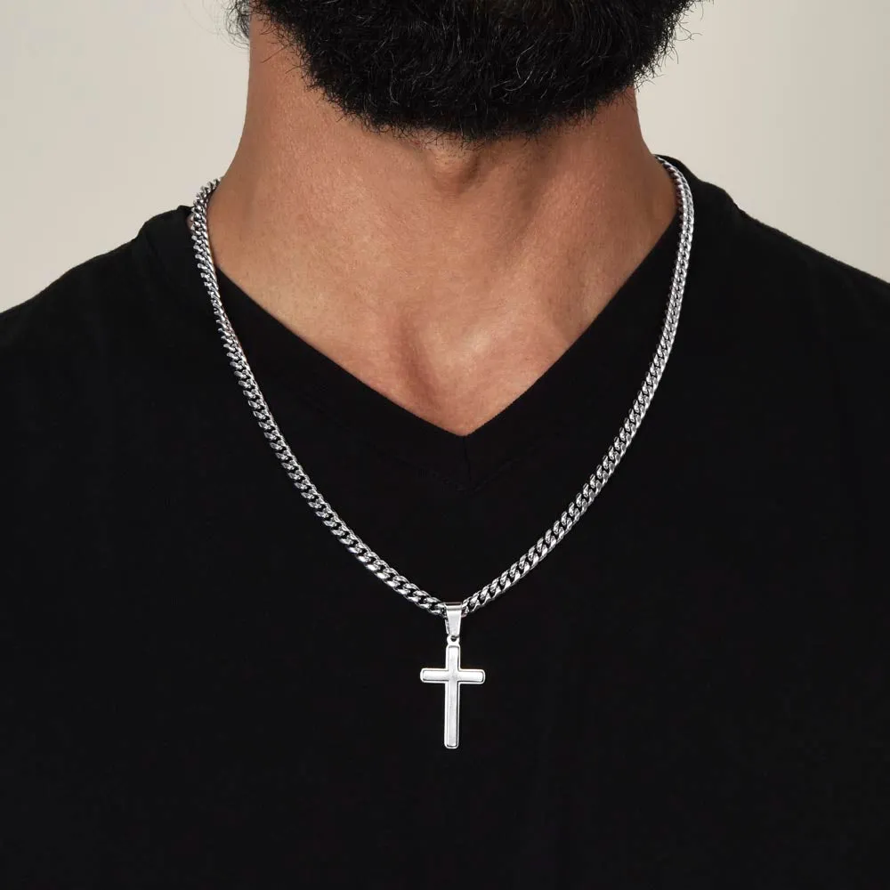 I have found the one Cross Cuban Link Chain