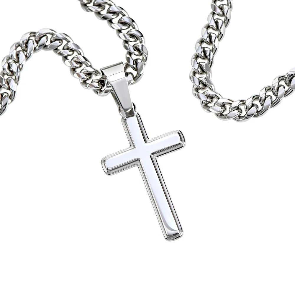 I have found the one Cross Cuban Link Chain