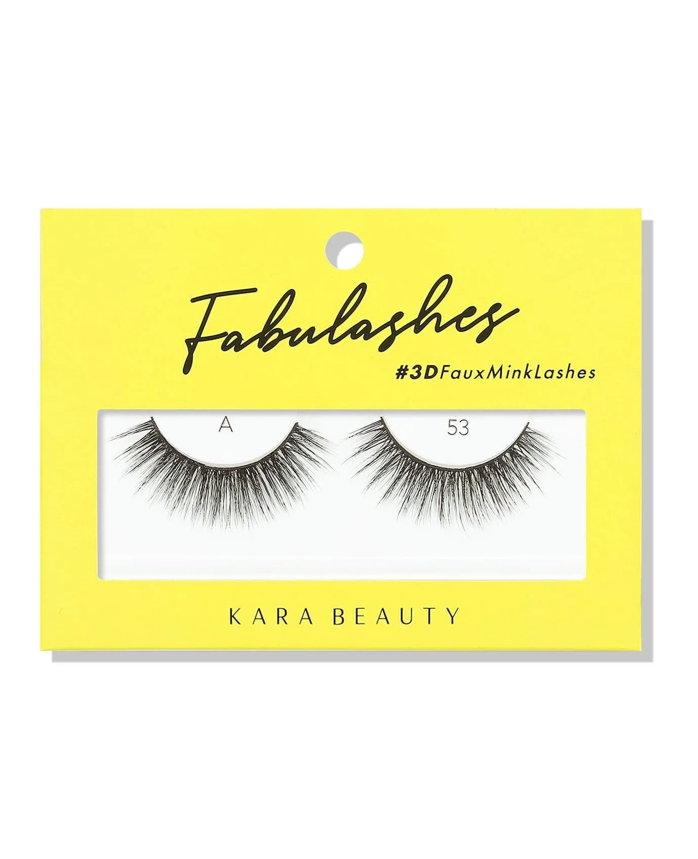 Kara Beauty 3D Faux Mink Eyelashes-A53