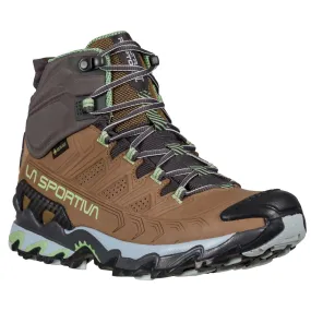 La Sportiva Ultra Raptor II Leather GTX Mid Hiking Boot (Women's) Taupe/Sage