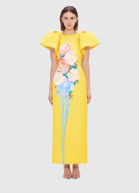 Leo Lin Lucinda Maxi Dress - Bouquet Print